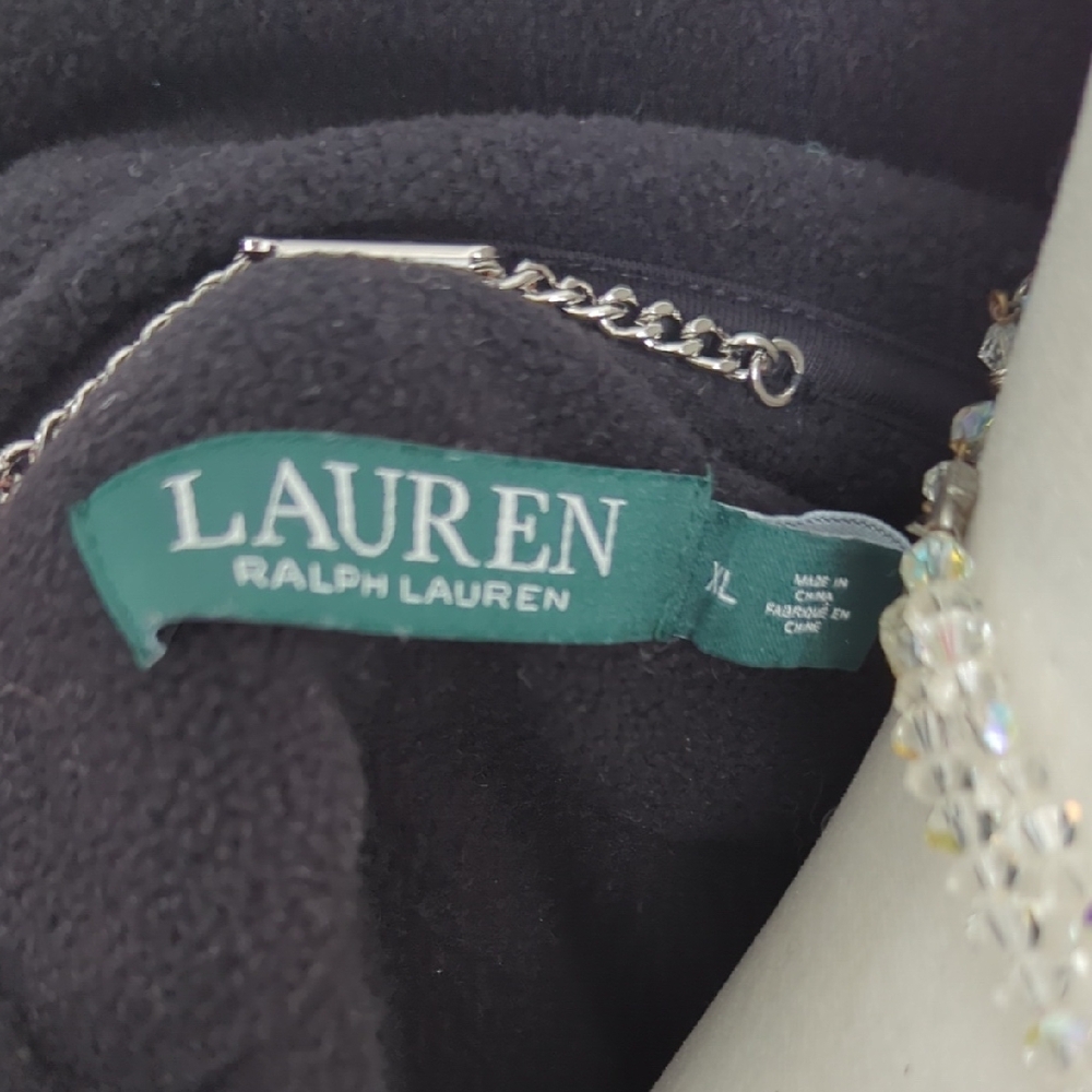 Lauren Ralph Lauren Black Fleece Outerwear - Picture 7 of 8